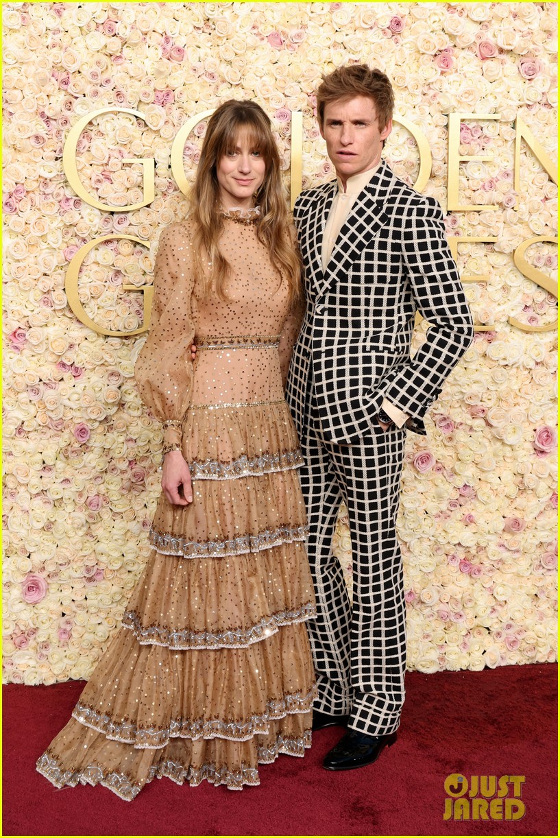 Andrew Garfield & Eddie Redmayne Ditch Traditional Black Suits for Golden Globes 2025