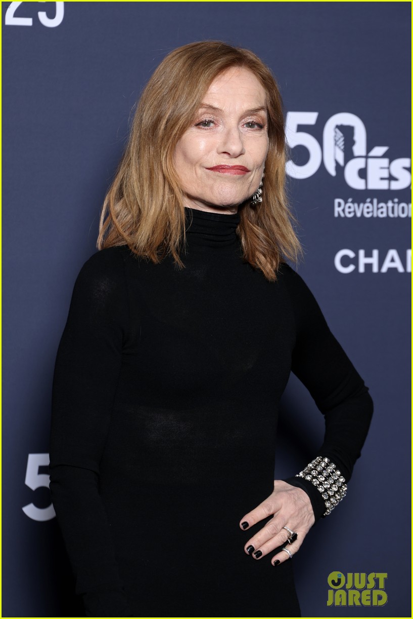 Marion Cotillard Looks Chic in Sheer Dress at Cesar Revelations Event with Isabelle Huppert
