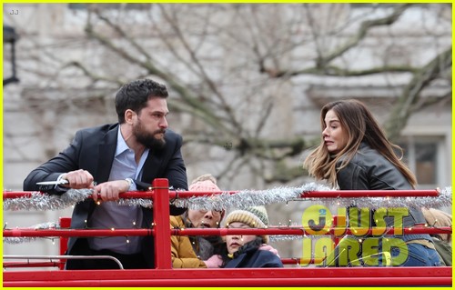 Kit Harington Attacks Mark Wahlberg & Michelle Monaghan at Knifepoint for 'Family Plan 2'
