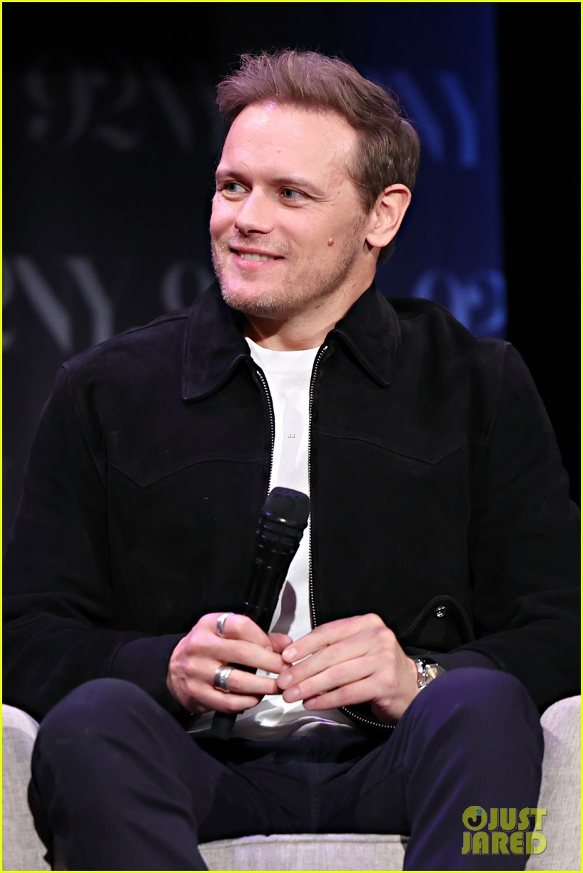 Sam Heughan Charms During 'In Conversation' Interview Ahead of New Series 'The Couple Next Door'