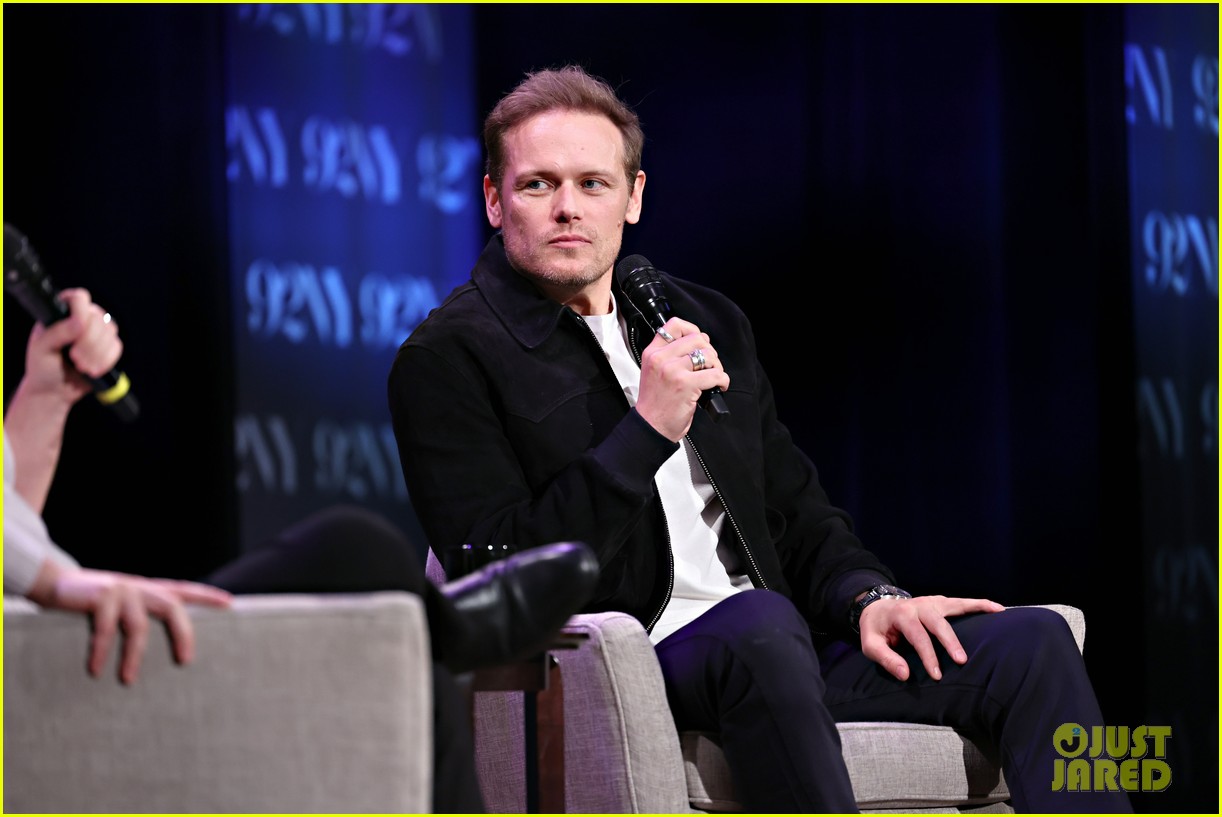 Sam Heughan Charms During 'In Conversation' Interview Ahead of New Series 'The Couple Next Door'