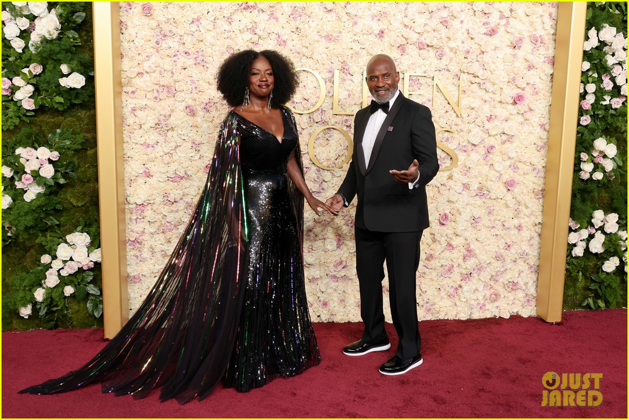 Cecil B. DeMille Award Recipient Viola Davis Gets Support from Husband  Julius Tennon at Golden Globes 2025 - Just Jared - Celebrity News and  Gossip | Entertainment