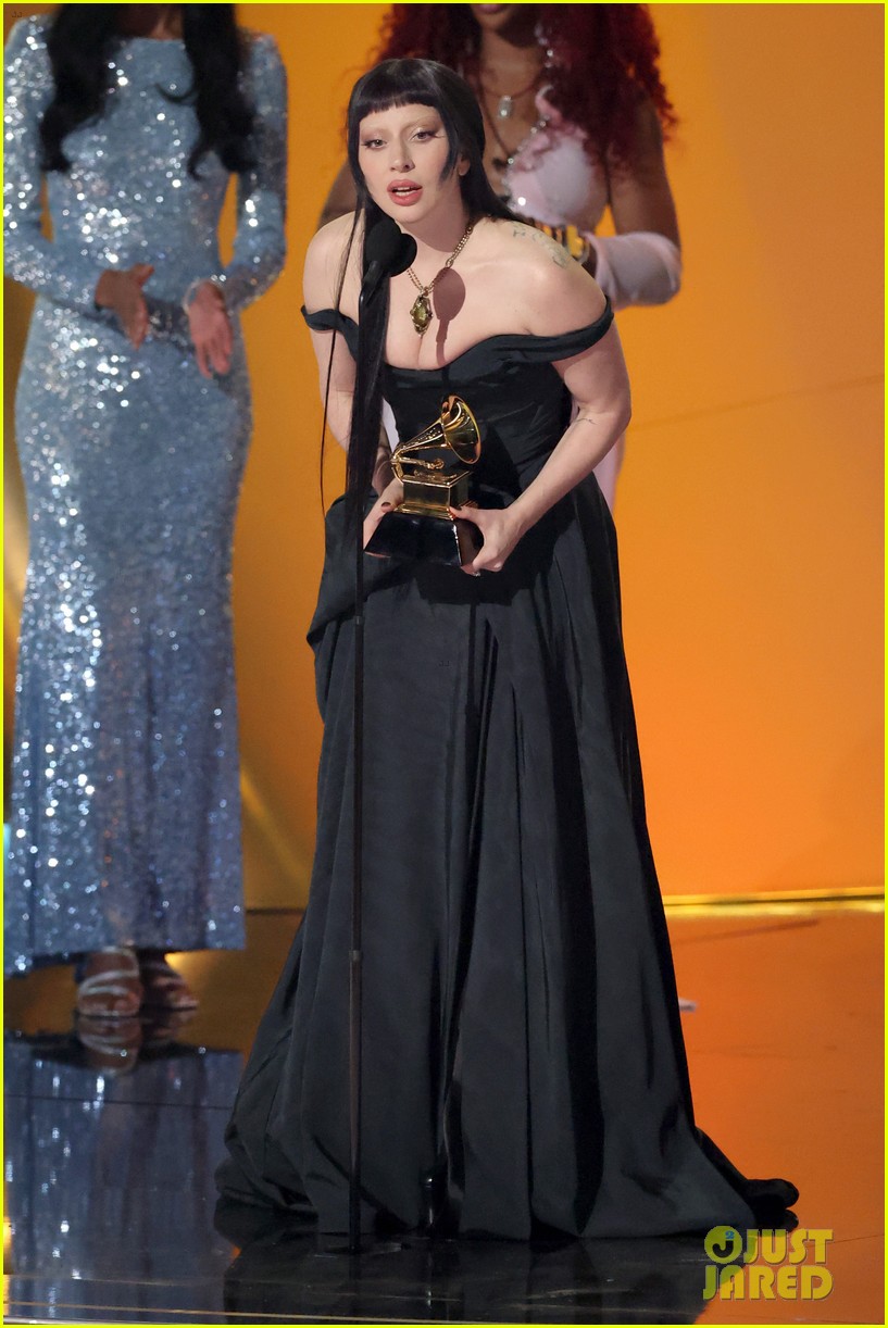 Lady Gaga Uses Grammys 2025 Speech to Advocate for Trans Rights - Watch Now! | Just Jared