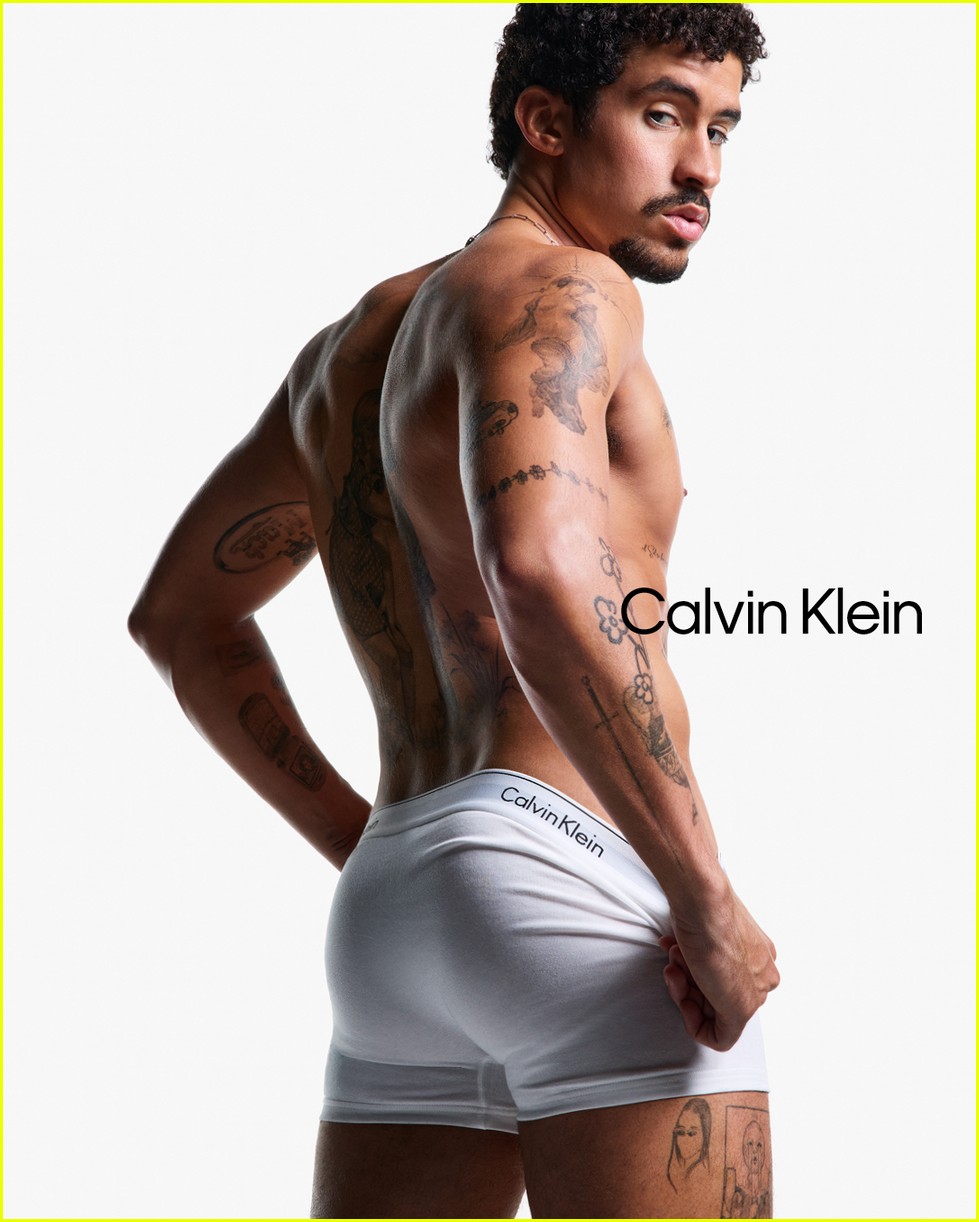 Bad Bunny Strips Down for Calvin Klein Campaign - Buy the Same Underwear On Sale Now!