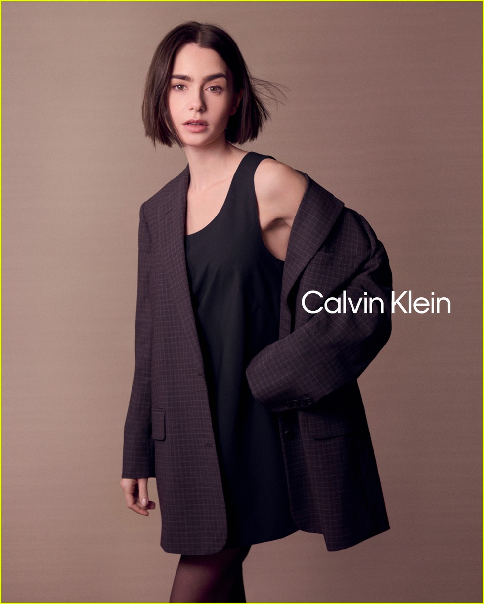 New Mom Lily Collins Stars in Sexy Campaign for Calvin Klein!