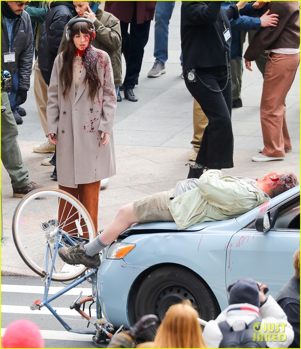 Dakota Johnson Gets Covered in Blood While Filming 'Verity' Movie - Set Photos Revealed!