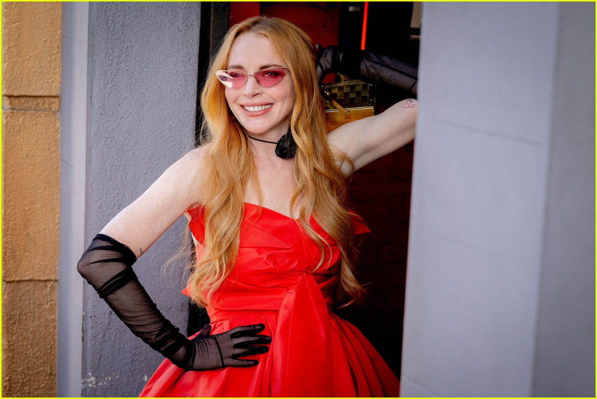 freakier friday red dress Freaky Friday 2' Trailer: Jamie Lee Curtis & Lindsay Lohan Switch Bodies  Again in 'Freakier Friday' - Watch Now! - Just Jared - Celebrity News and  Gossip