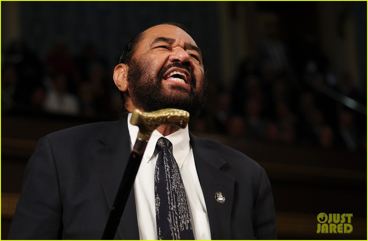 Democratic Congressman Al Green Removed from Capitol After Protesting Donald Trump's Address to Congress