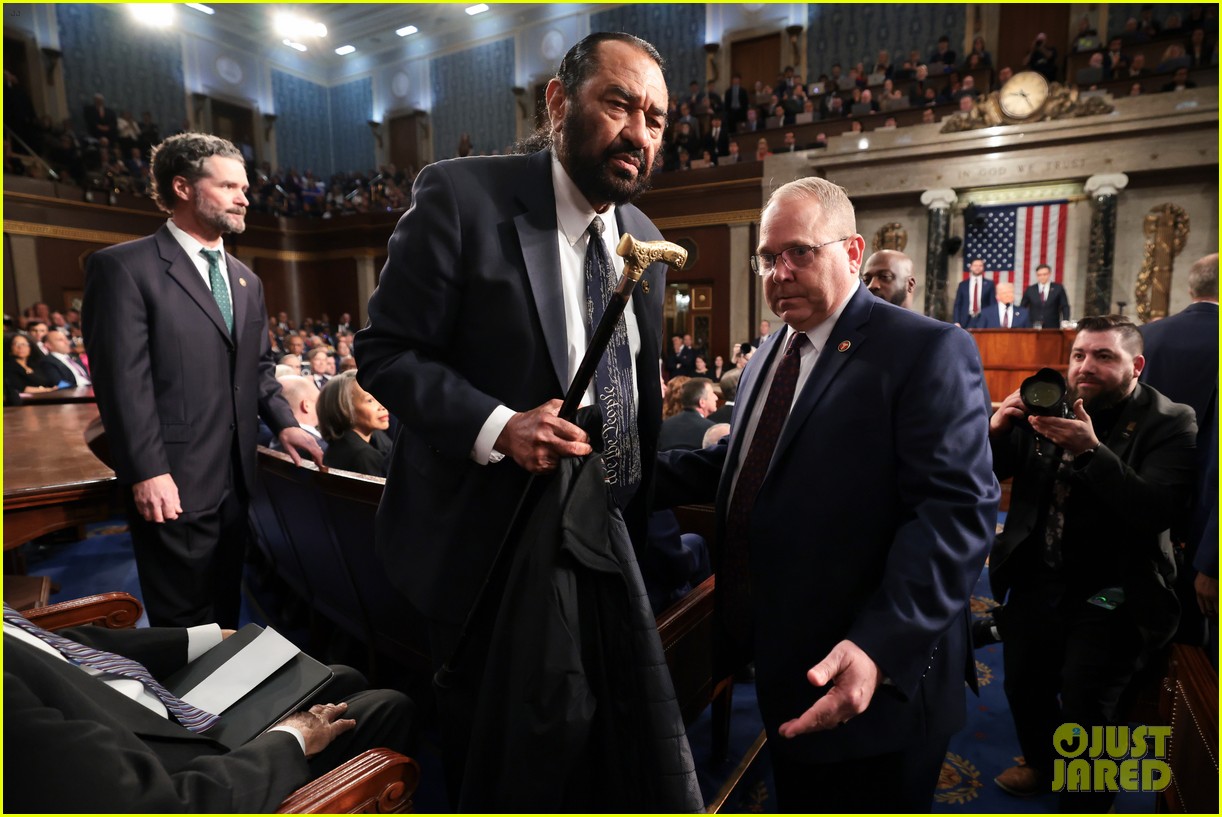 Democratic Congressman Al Green Removed from Capitol After Protesting Donald Trump's Address to Congress