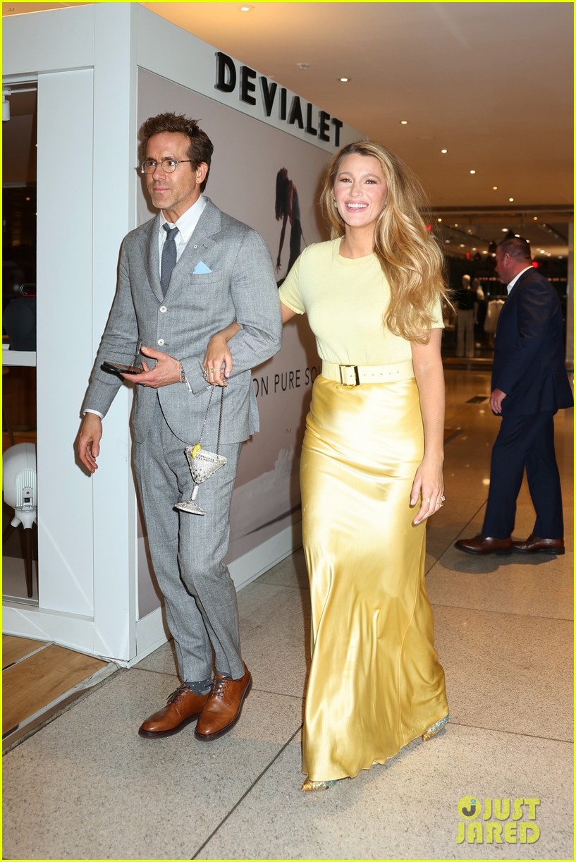 Blake Lively Changes Into Yellow Outfit (Previously Worn by Beyoncé!) to 'Another Simple Favor' Premiere After-Party