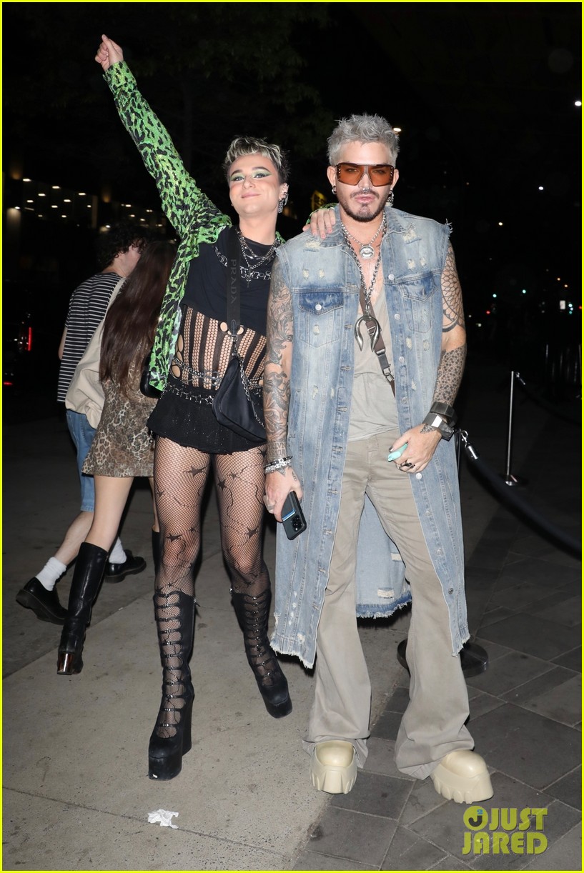 Adam Lambert & Boyfriend Oliver Gliese Attend a Charli XCX Concert Together in NYC!