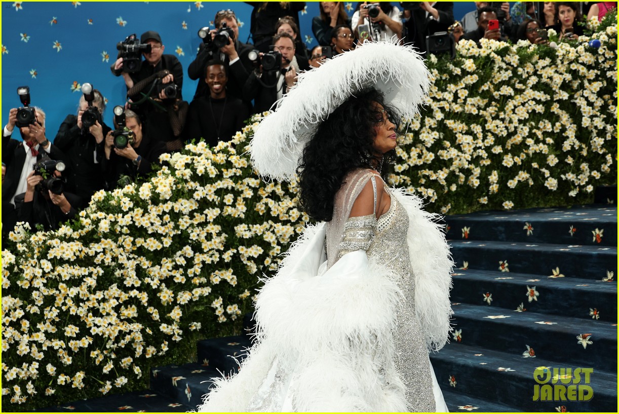 Diana Ross Shuts Down the Met Gala 2025 Red Carpet for First Appearance Since 2003