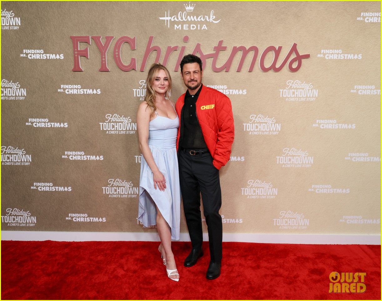 Hunter King & Tyler Hynes Get Back Into the Christmas Spirit at Hallmark Channel's Emmys FYC Event!