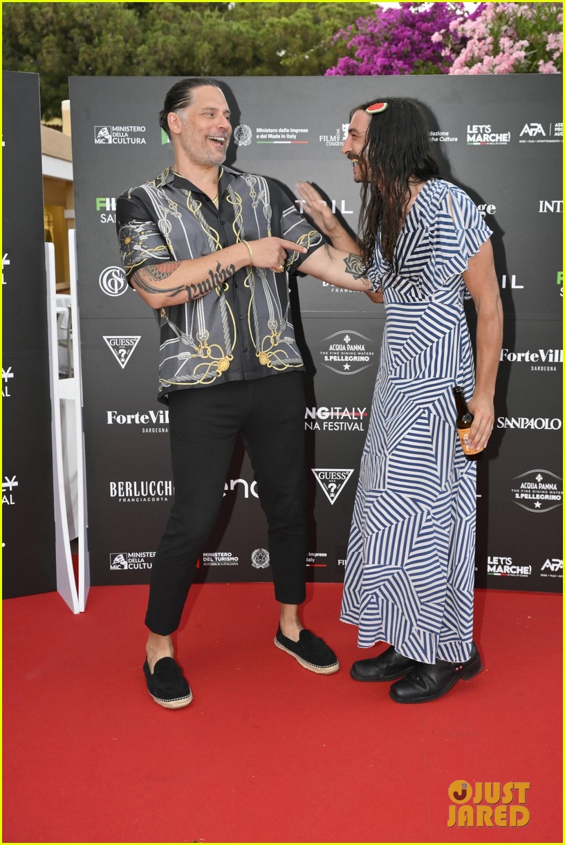 Ezra Miller Wears a Dress at Filming Italy Sardegna Festival 2025