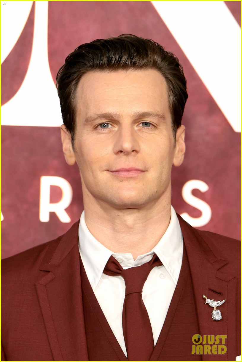 Jonathan Groff Joins 'Just in Time' Co-star Gracie Lawrence at Tony Awards 2025, Where They're Both Nominated!