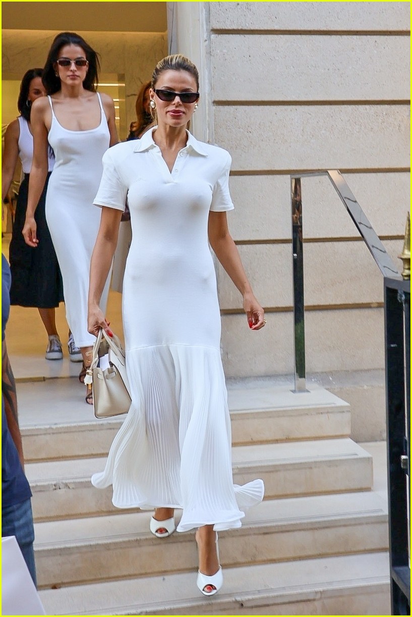 brooks nader sheer dress Brooks Nader Wears More Conservative Look After Series of Sheer Outfits -  Just Jared - Celebrity News and Gossip
