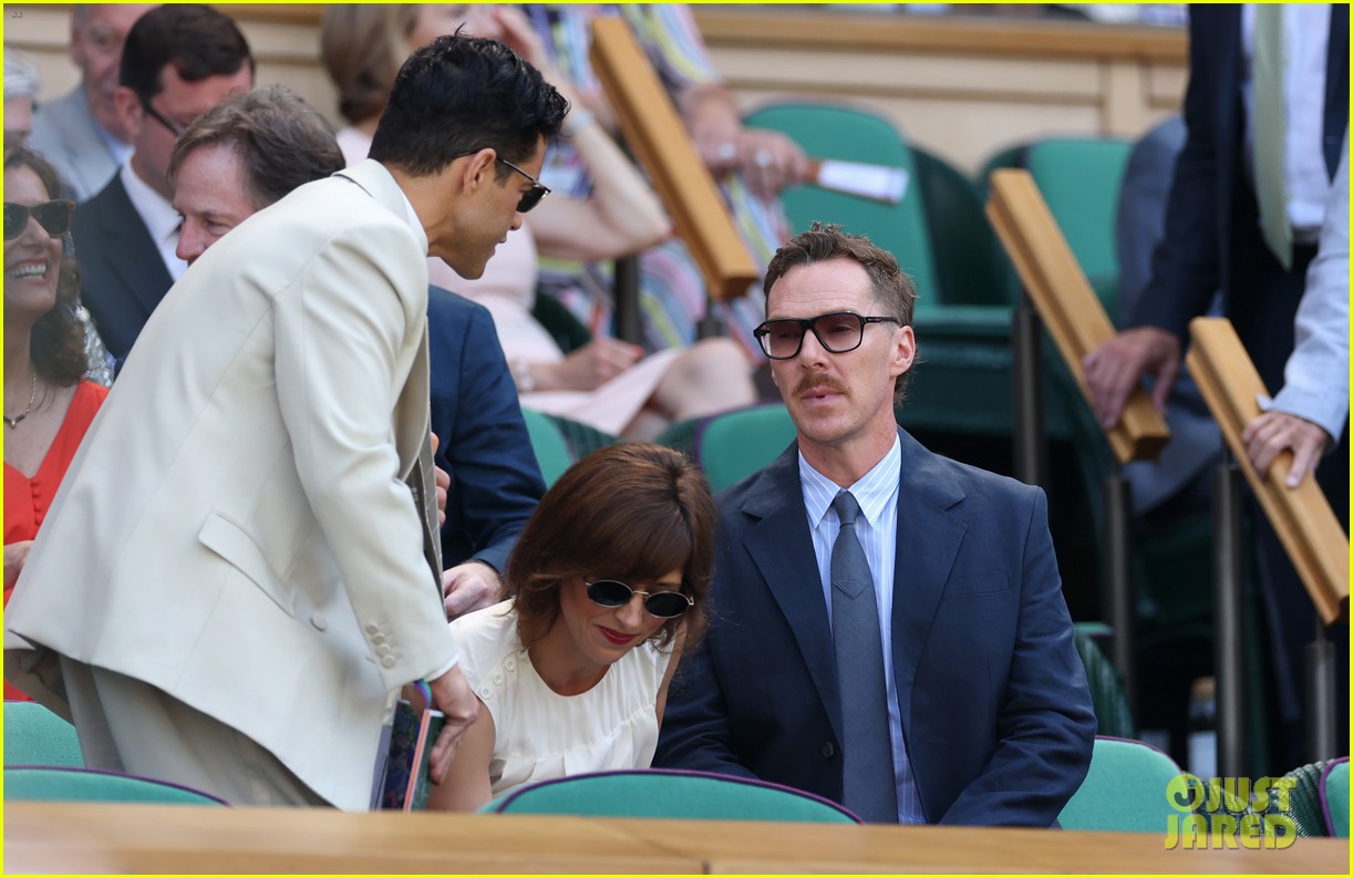Leonardo DiCaprio, Rami Malek, & More Attend Men's Singles Semi-Final Match at Wimbledon 2025