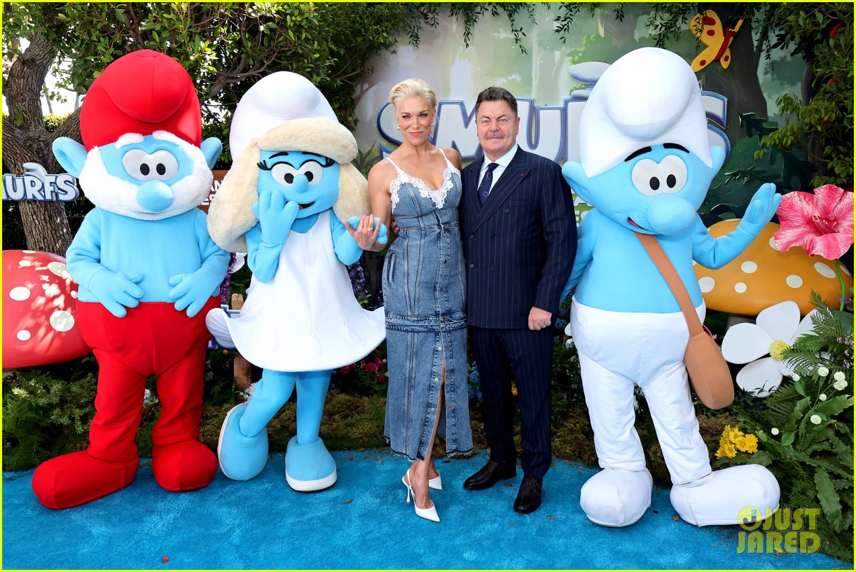 Billie Lourd & Husband Austen Rydell Have Date Night at 'Smurfs' L.A. Premiere!