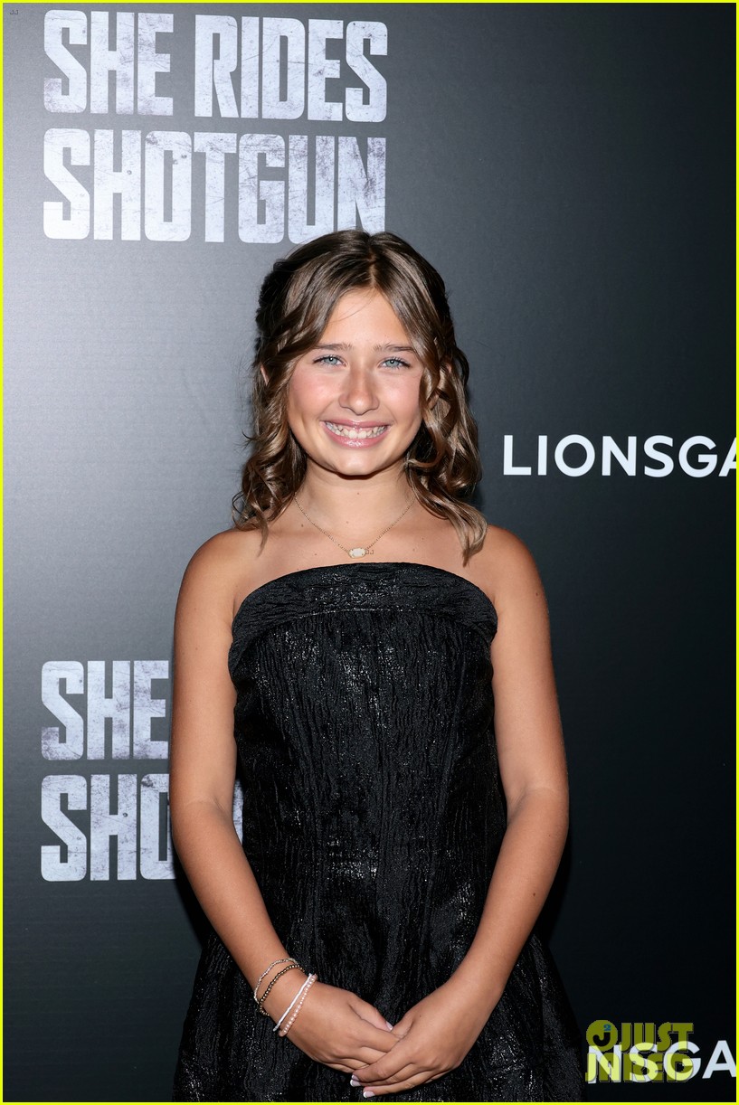 Taron Egerton & Young Co-Star Ana Sophia Heger Attend 'She Rides Shotgun' Premiere in NYC