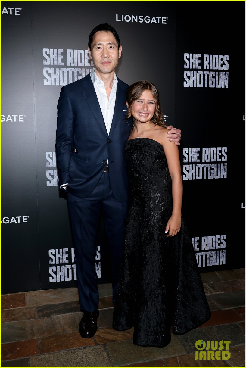 Taron Egerton & Young Co-Star Ana Sophia Heger Attend 'She Rides Shotgun' Premiere in NYC