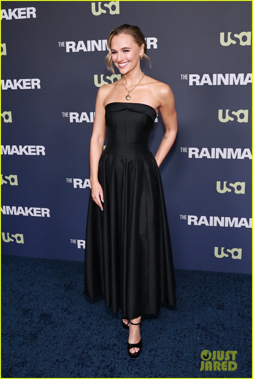 'The Rainmaker' Star Milo Callaghan Bends Down to Madison Iseman's Height at Their Red Carpet Premiere!