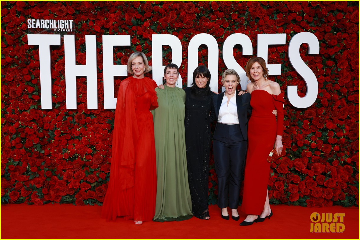 Olivia Colman & Benedict Cumberbatch Bring Their New Movie 'The Roses' to London