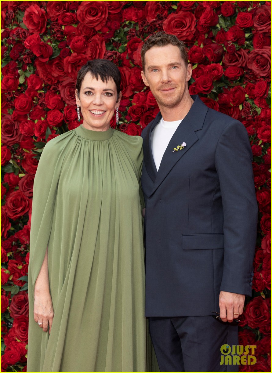 Olivia Colman & Benedict Cumberbatch Bring Their New Movie 'The Roses' to London