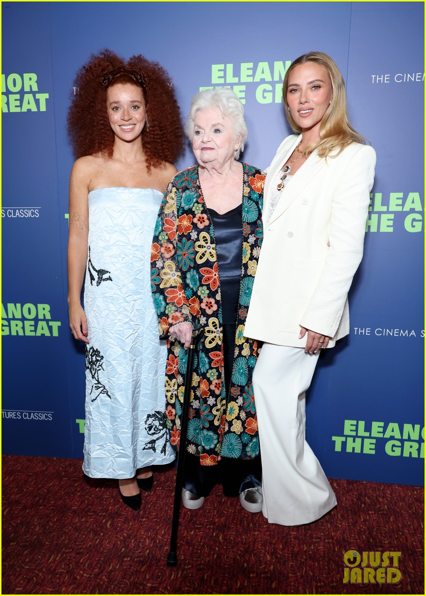 Scarlett Johansson Gets Support from Colin Jost at Screening of Directorial Debut 'Eleanor The Great' in NYC