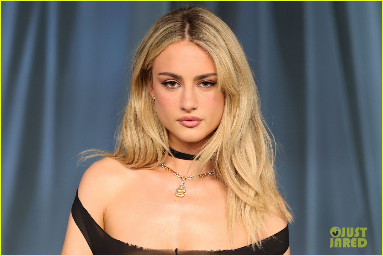 grace van patten sheer dress Tell Me Lies co-stars and cute couple Grace Van Patten and Jackson White  attend the Academy Museum Gala together, where she wore a sheer dress. Head  to Just Jared for more photos! #