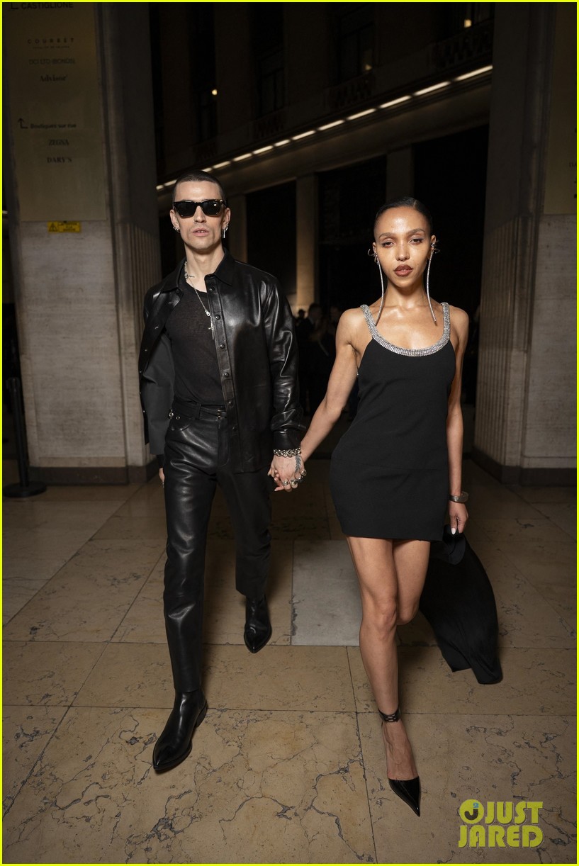 Kylie Jenner, Pamela Anderson, & More Stars Coordinate in Black for Tom Ford Show in Paris!