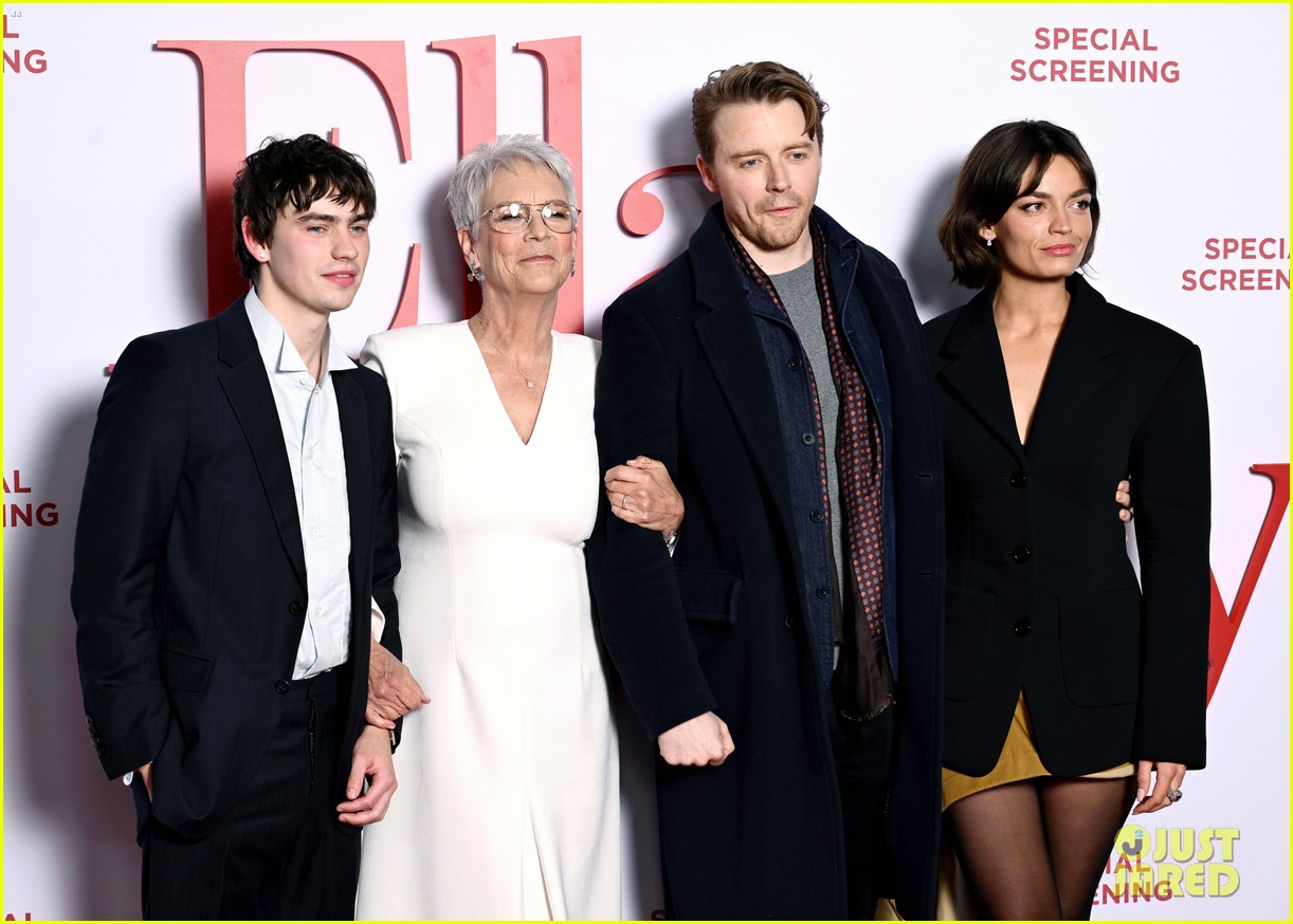 Emma Mackey & Jamie Lee Curtis Hold Hands at 'Ella McCay' Premiere in London