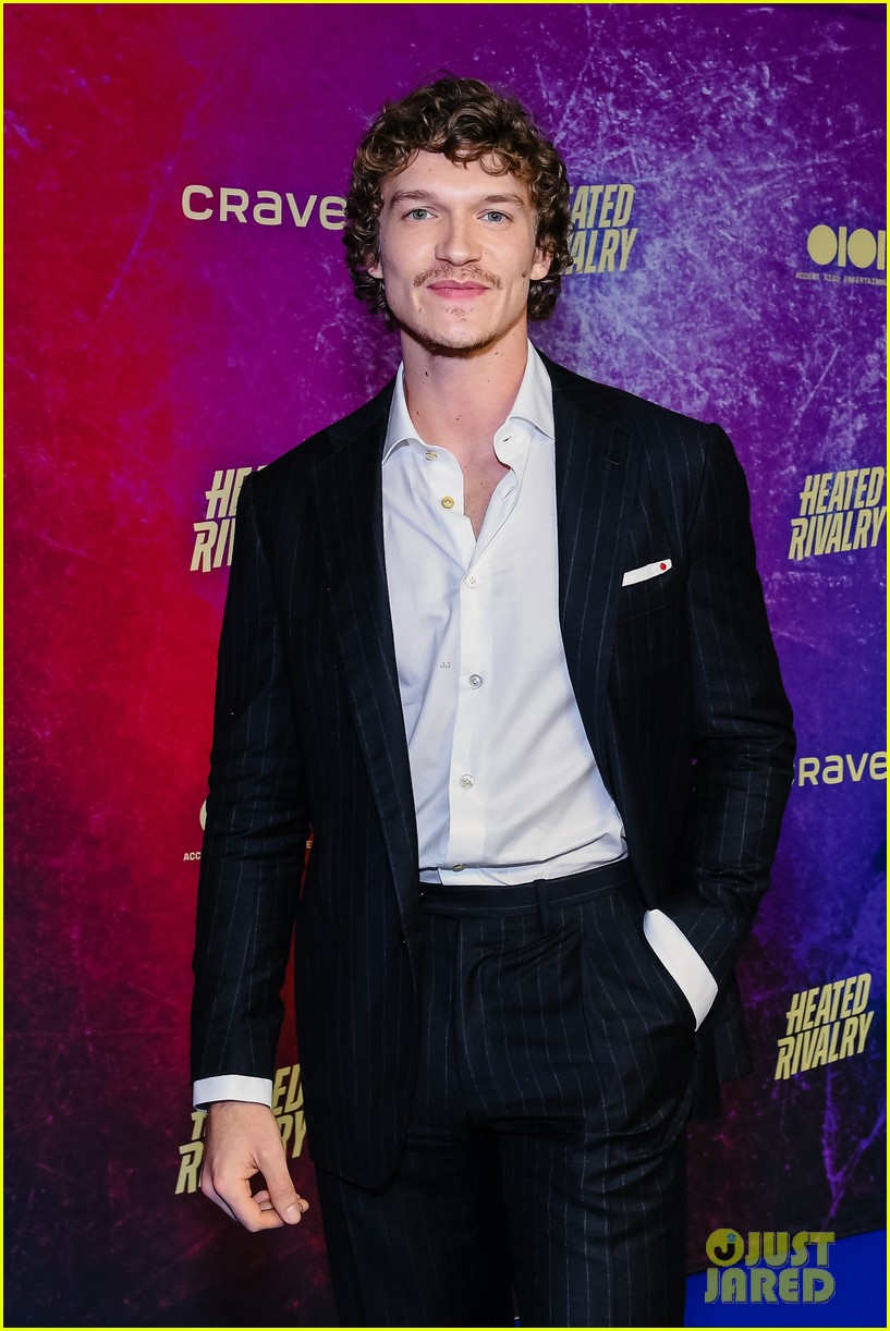 'Heated Rivalry' Actors Connor Storrie & Hudson Williams Hit the Red Carpet Together for Canada Premiere