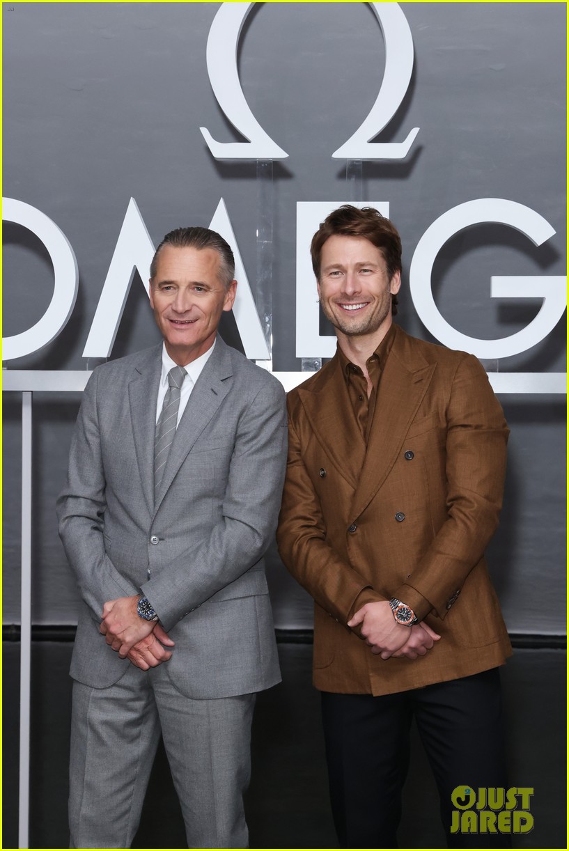 Glen Powell, Colman Domingo, & More Actors Attend Omega Watches Event in Miami Beach