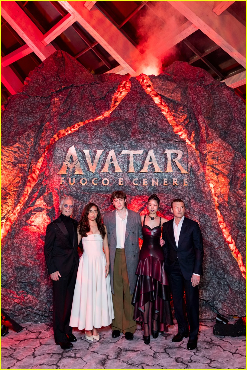 Zoe Saldaña, Sam Worthington & More Continue 'Avatar: Fire & Ash' Global Press Tour at 3 Different Premieres