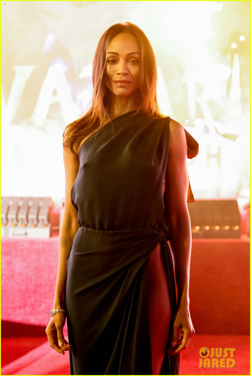 Zoe Saldana & Sam Worthington Join 'Avatar: Fire & Ash' Cast at World Premiere Event in Hollywood!