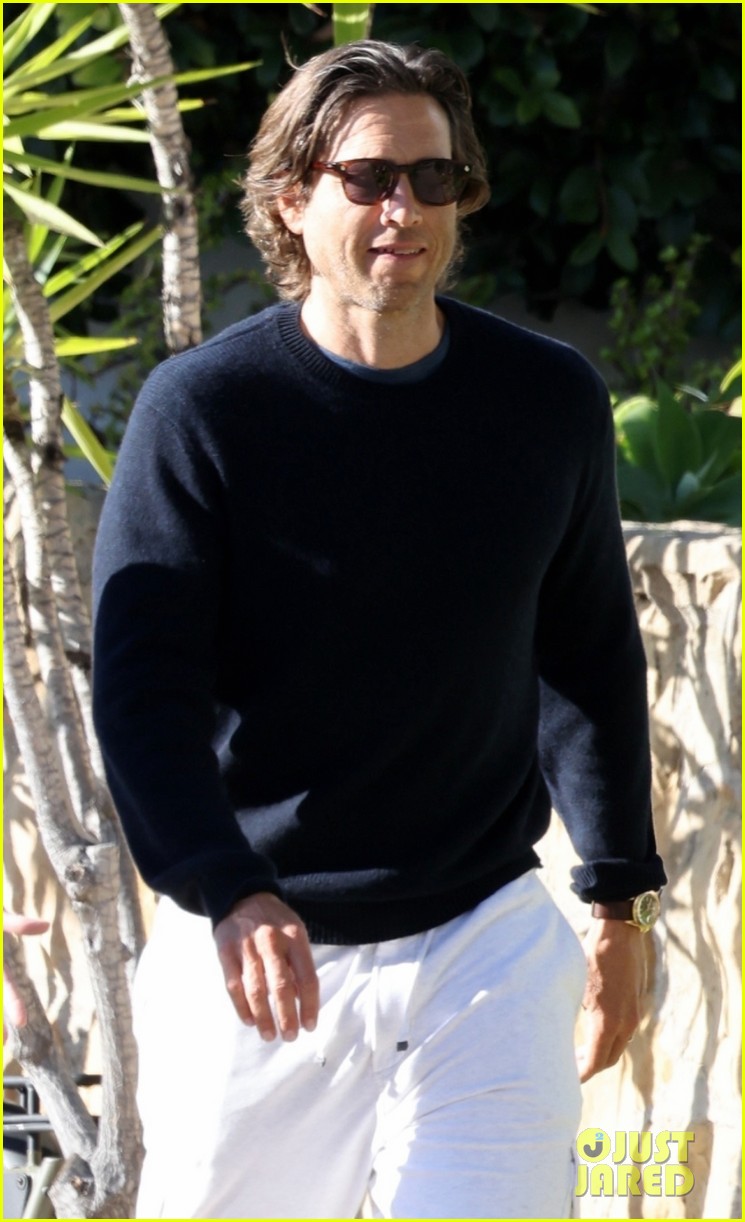 Gwyneth Paltrow & Husband Brad Falchuk Wear Matching Outfits on Santa Barbara Walk