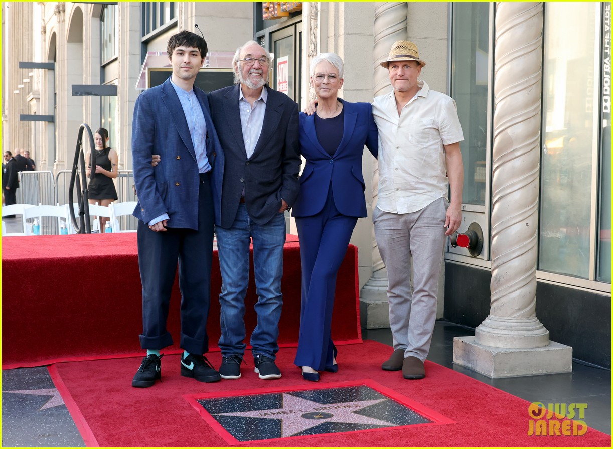 Woody Harrelson's Wife Laura Louie Makes Rare Public Appearance at James L. Brooks' Walk of Fame Ceremony!