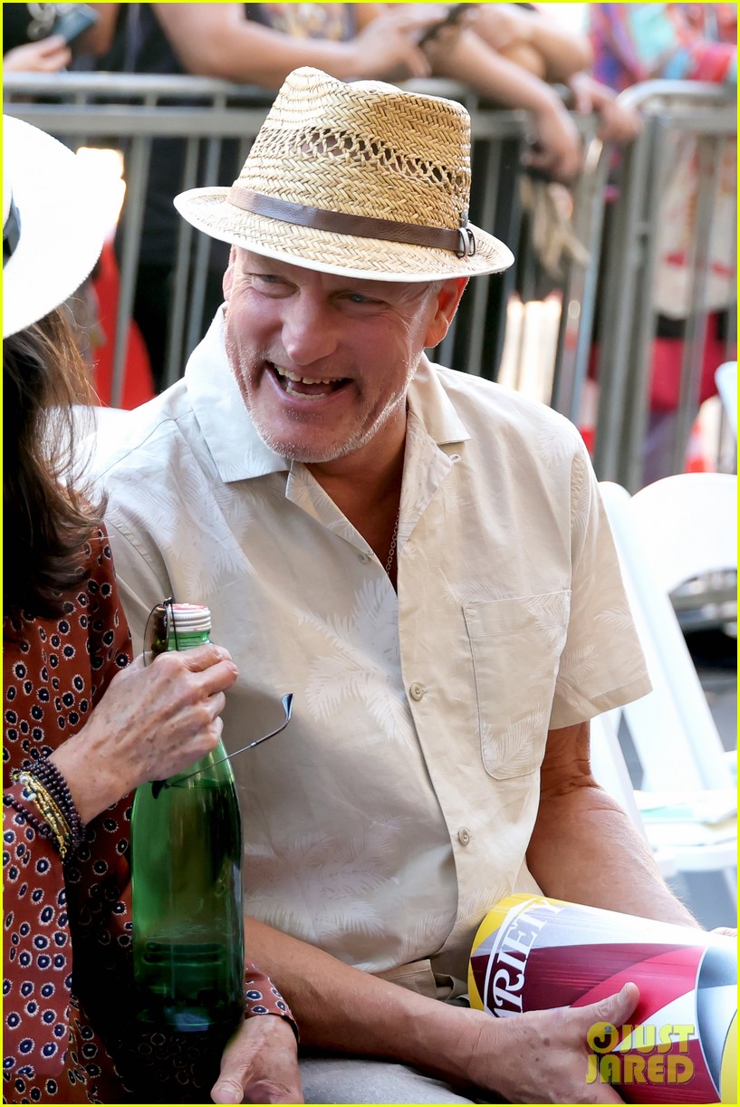 Woody Harrelson's Wife Laura Louie Makes Rare Public Appearance at James L. Brooks' Walk of Fame Ceremony!