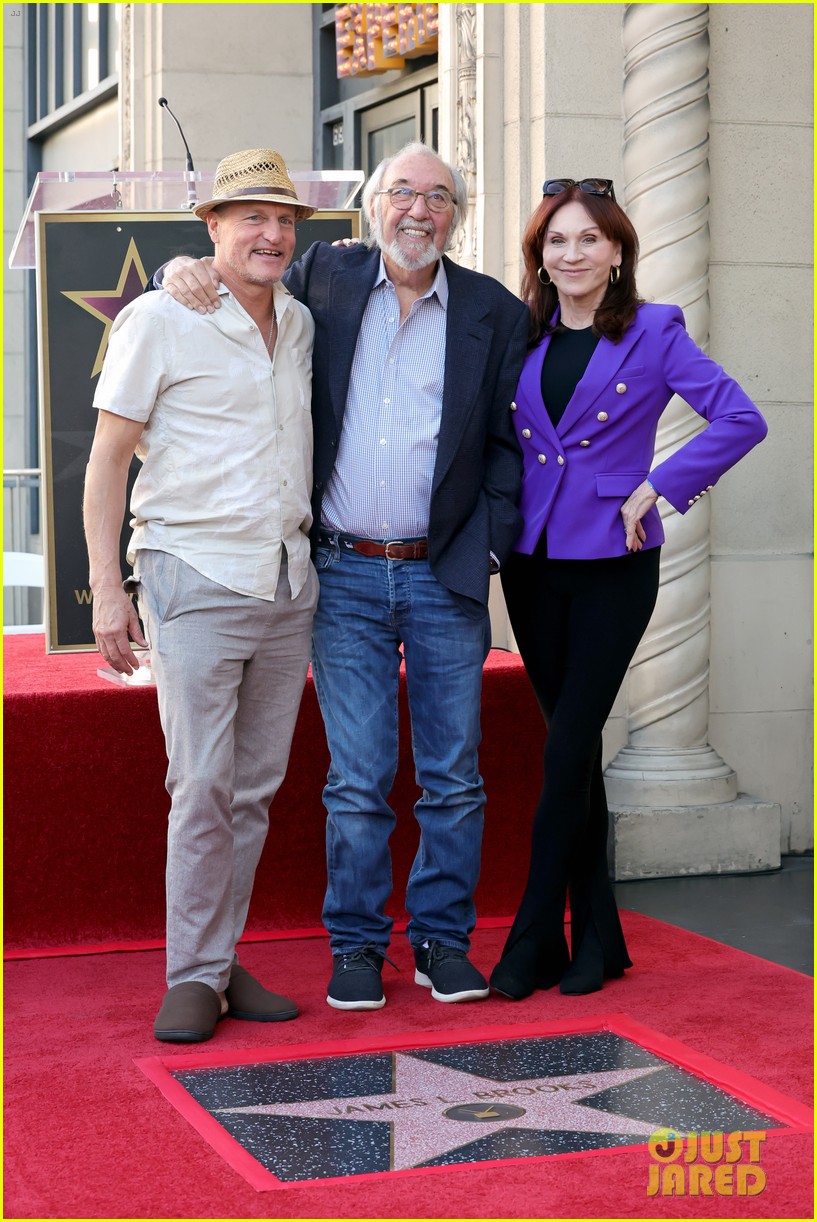 Woody Harrelson's Wife Laura Louie Makes Rare Public Appearance at James L. Brooks' Walk of Fame Ceremony!