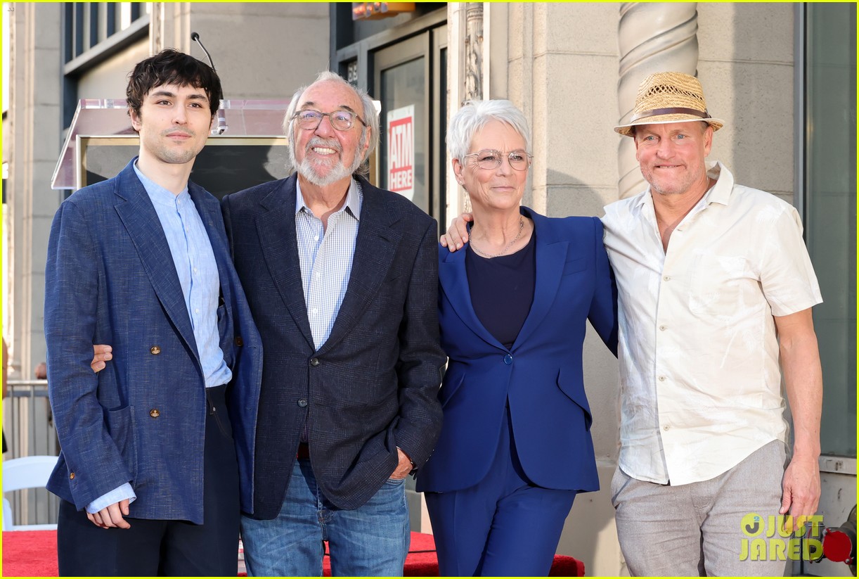Woody Harrelson's Wife Laura Louie Makes Rare Public Appearance at James L. Brooks' Walk of Fame Ceremony!