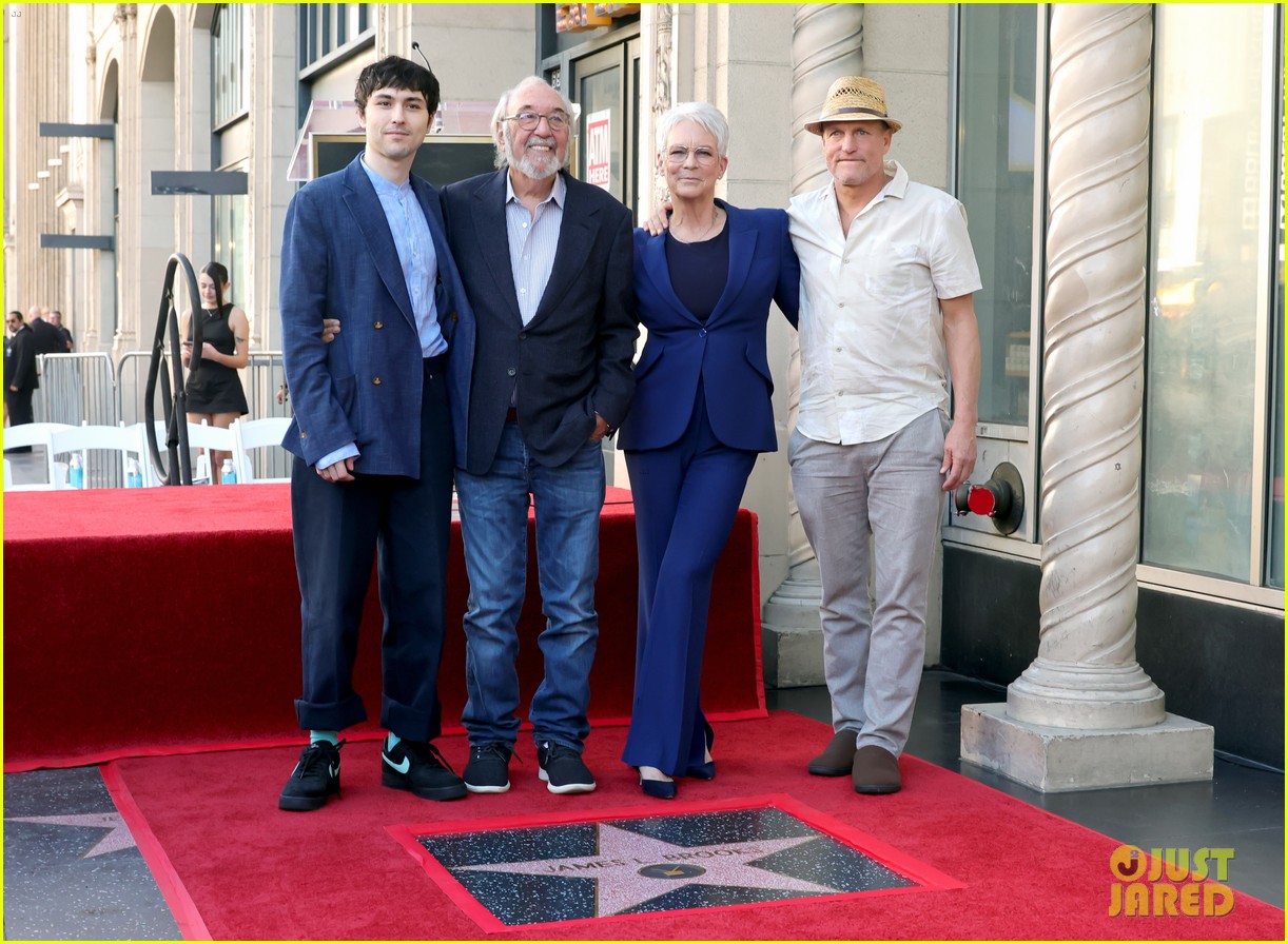 Woody Harrelson's Wife Laura Louie Makes Rare Public Appearance at James L. Brooks' Walk of Fame Ceremony!
