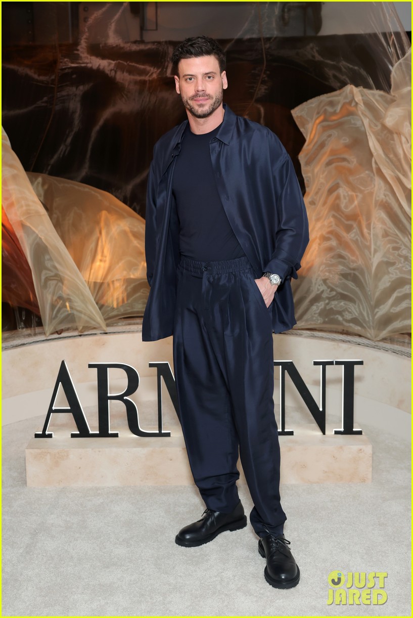 Francois Arnaud Hangs Out with Dakota Fanning & True Whitaker at Armani Beauty Event in L.A.