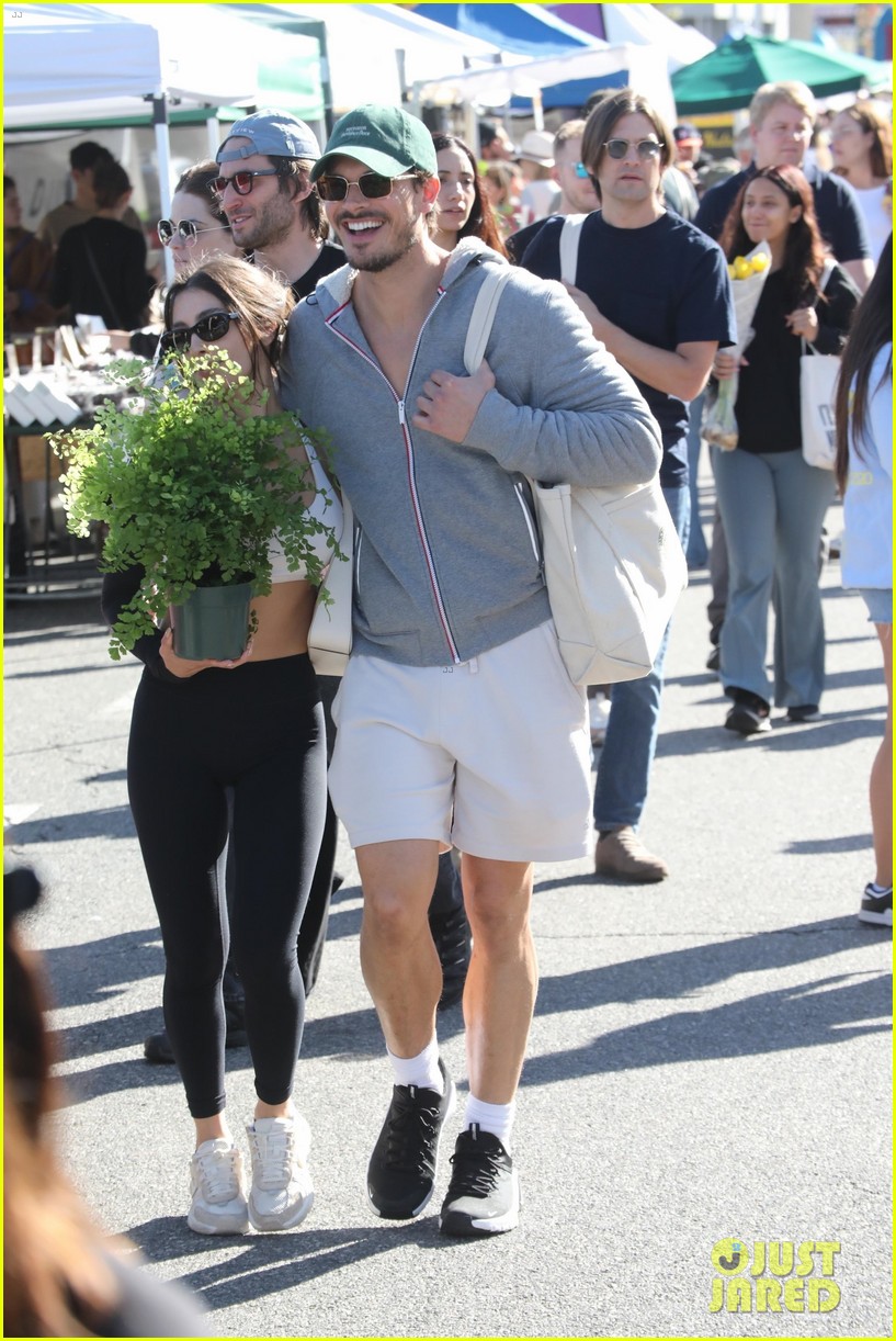 Gleb Savchenko Packs On PDA With Mystery Woman During Farmers Market Weekend Outing