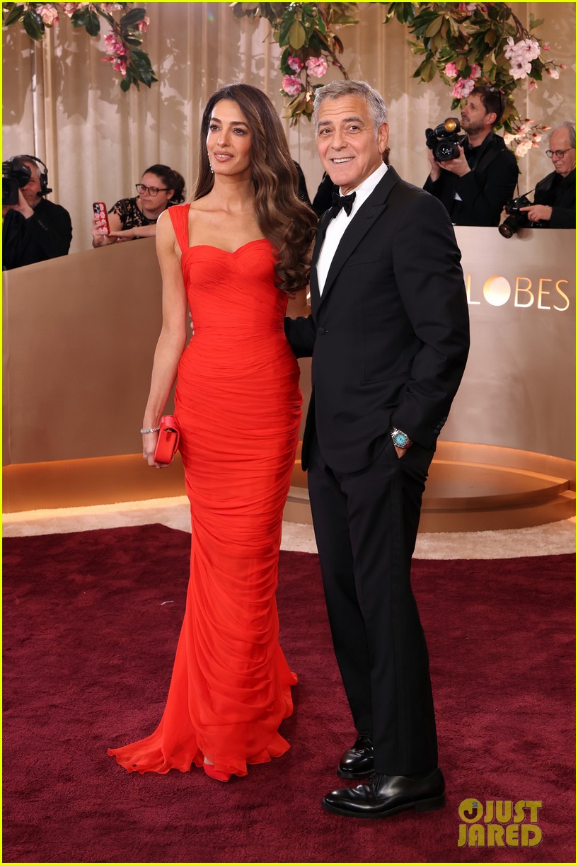 George Clooney & Adam Sandler Get Support from Their Wives at Golden Globes 2026