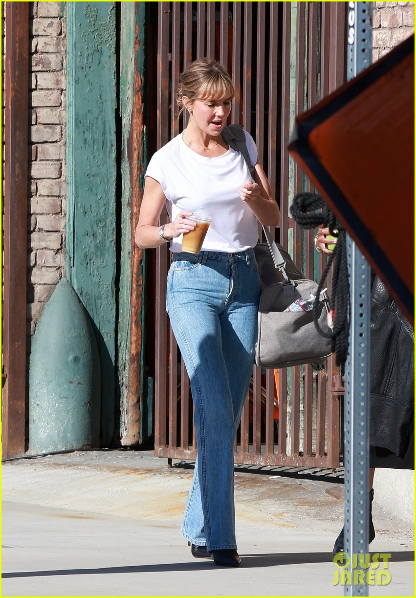 Arielle Kebbel Spotted Filming 'Marshals' After Confirming Breakup from Zach Roerig