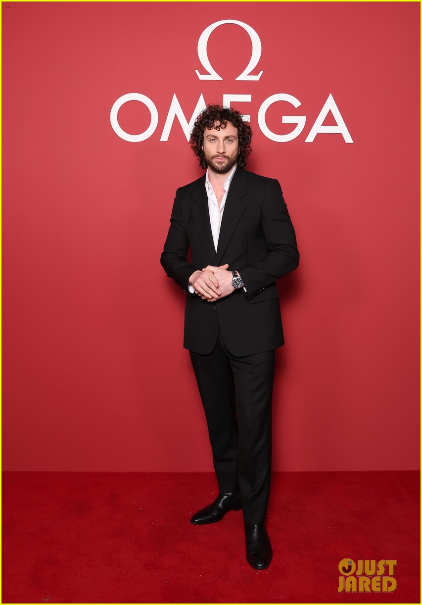 Aaron Taylor-Johnson Looks Dashing in Sharply Tailored Suit at Italian