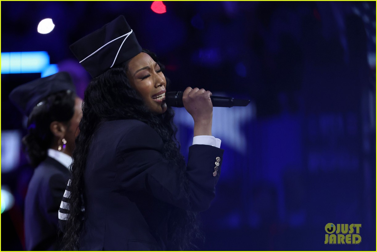 Brandy Performs National Anthem at NBA All-Star Game 2026 & Social Media Reactions Are Mixed