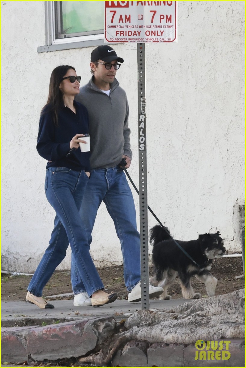 Chace Crawford & Kelsey Merritt Walk Their Dog on Casual Valentine's Day Outing