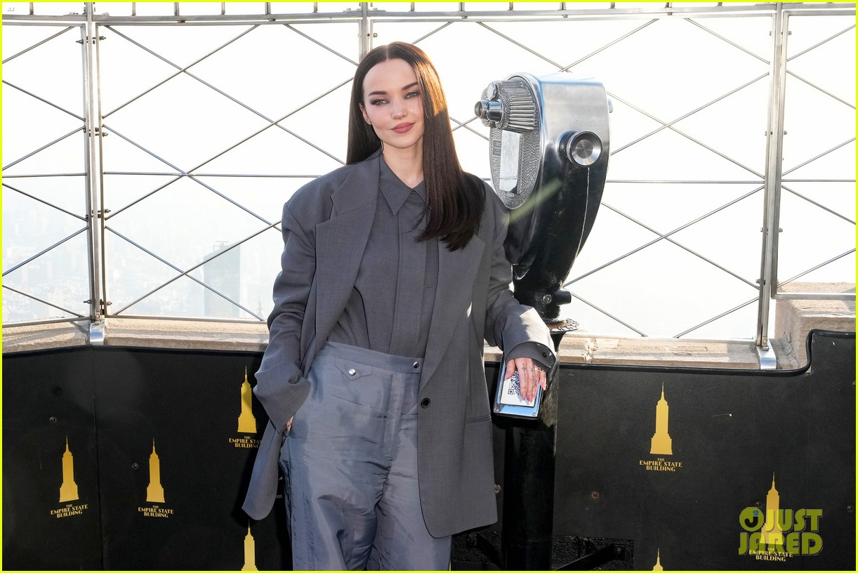 Dove Cameron & Avan Jogia Promote New Show '56 Days' at the Empire State Building!