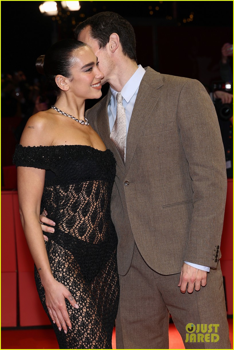 Dua Lipa Goes Cheeky in Black Lace Dress as She Supports Callum Turner at  'Rosebush Pruning' Berlinale 2026 Premiere - Just Jared - Celebrity News  and Gossip | Entertainment